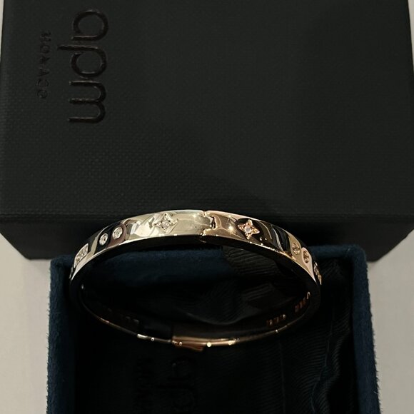APM Monaco Crystal Bangle Bracelet - Picture 4 of 7